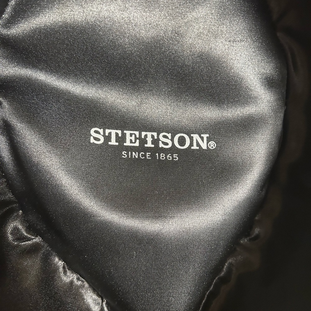Stetson 100% Wool Classic Black Fedora Hat - Picture 4 of 4